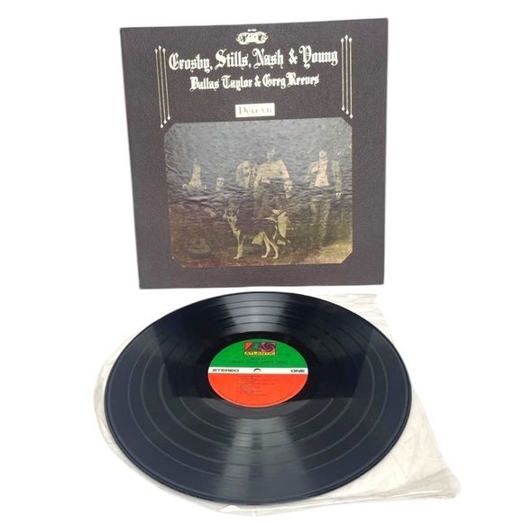 Crosby, Sills, Nash & Young - Deja Vu Record Vinyl LP Album SD 7200 1970 Rock - Picture 1 of 13